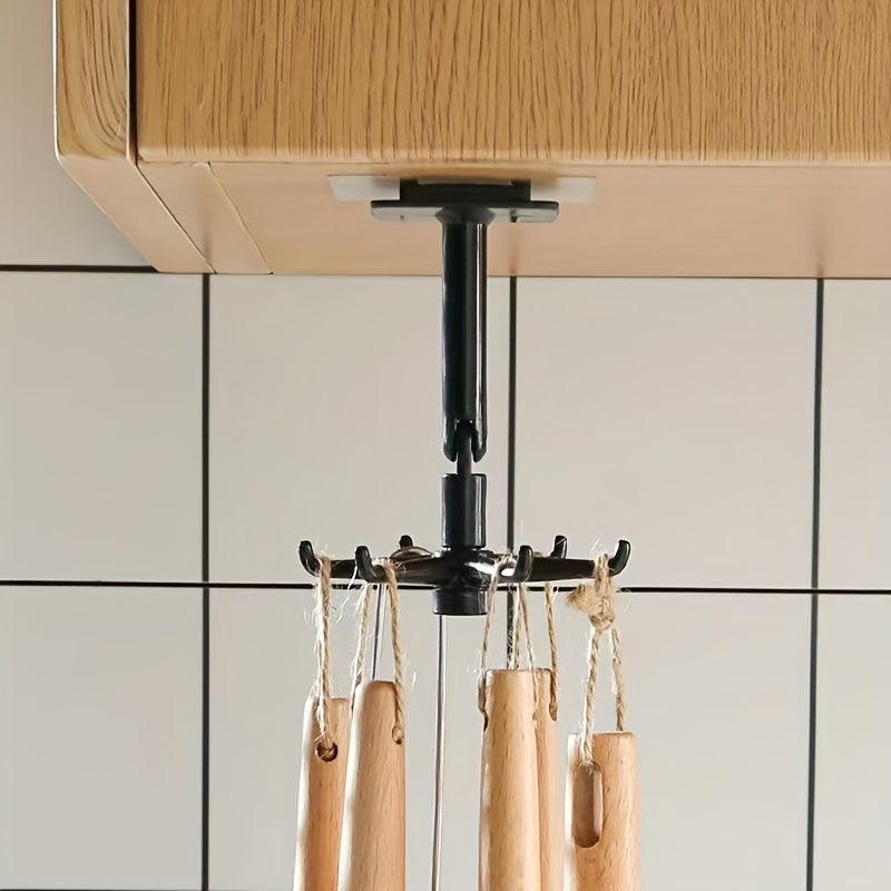 Universal 360 Rotating Hook Self Adhesive Towel Rack