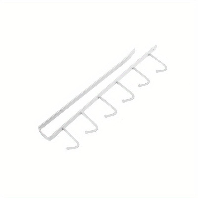 Bathroom Cabinet Storage Hangers Multifunctional Hook Rack Nail Cup Holder