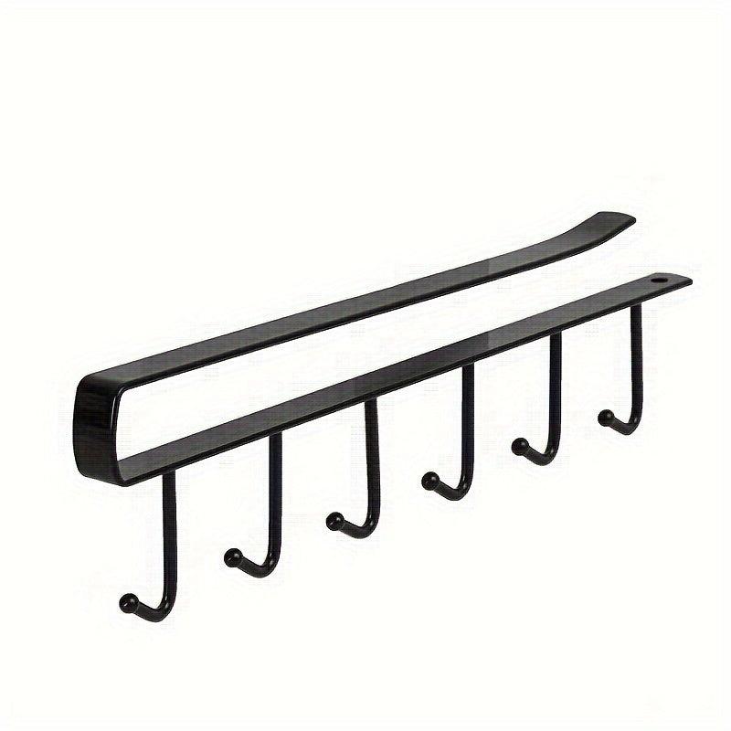 Bathroom Cabinet Storage Hangers Multifunctional Hook Rack Nail Cup Holder