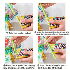 2pcs Reusable Food Sealing Sticks Keep Food Fresh