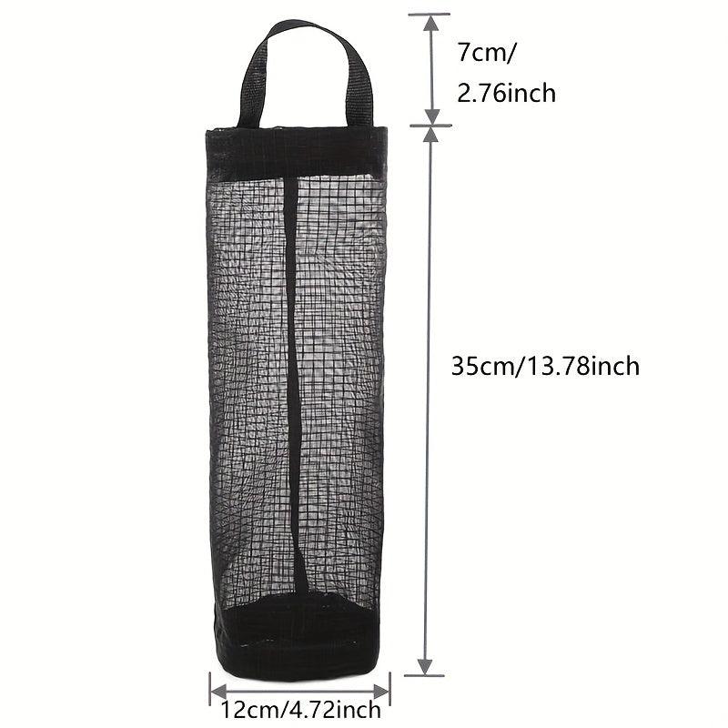 Plastic Bag Holders Mesh Hanging Garbage Bag Dispensers