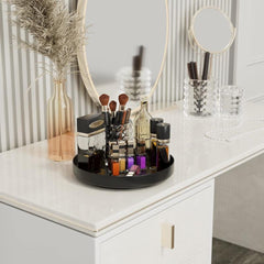 9.84 inch Stainless Steel Rotating Spice Rack for Kitchen Countertop