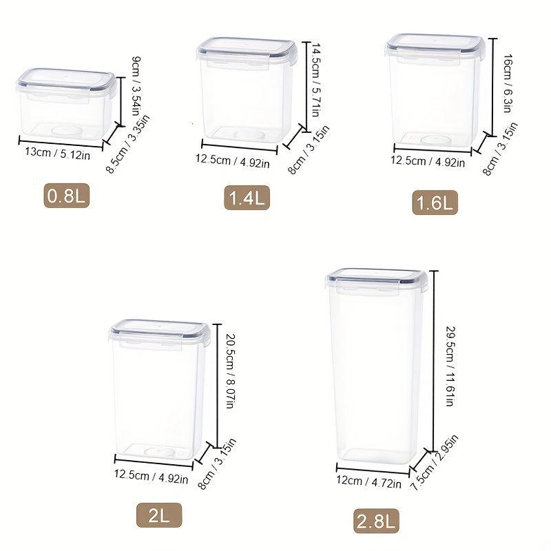 Food Storage Container With Lid Candy Jars Biscuit Tea Can Pet Snack Can