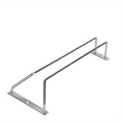 Metal Wine Glass Holder for Cabinet and Kitchen Bar Holds Up to 12 Goblets