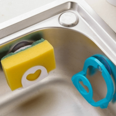 Suction Cup Sponge Holder for Sink Storage Rack