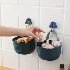 Onion Ginger Garlic Storage Hanging Basket Food Storage