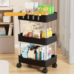 Plastic Small Stroller Storage Rack Bathroom Corner Storage Shelf