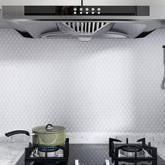 1pc Kitchen Fire Resistant Wall Sticker Self Adhesive