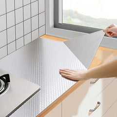 1pc Kitchen Fire Resistant Wall Sticker Self Adhesive