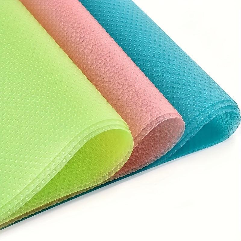 Washable Refrigerator Mats - Waterproof Non Slip Shelf Liners