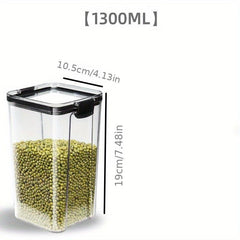 1Pc Airtight Food Storage Containers - Keep Your Food Fresh