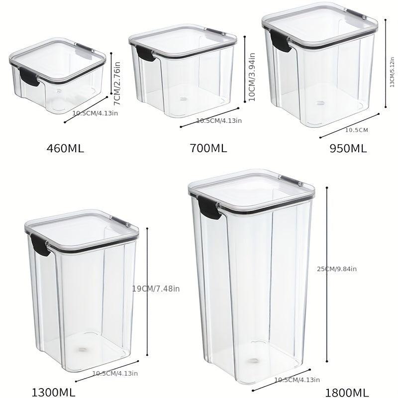 1Pc Airtight Food Storage Containers - Keep Your Food Fresh