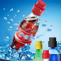 Vacuum Beverage Soda Fresh keeping Bottle Lid Press Inflatable Soda Airtight Lid