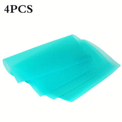 8pcs Refrigerator Liner Mats Washable Oilproof Fridge Liner Pads for Shelves