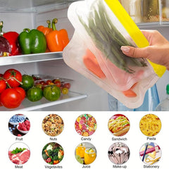 13pcs Reusable Freezing Storage Bags Leak-Proof BPA & PEVA
