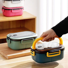 Leakproof Divided Bento Box Portable Lunch Box 40 58oz Capacity