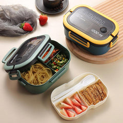 Leakproof Divided Bento Box Portable Lunch Box 40 58oz Capacity