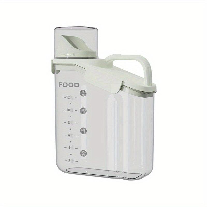 Large Capacity Rice Bucket with Cup Moisture Proof Insect Proof Cereal Container