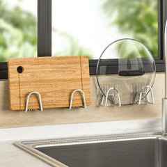 Punch Hook Kitchen Wall Hanging Draining Rack