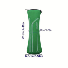 Portable Cutlery Cloth Bag for Dinnerware and Straws
