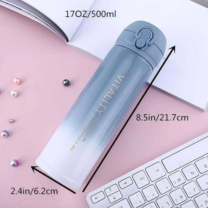 Stainless Steel Thermal Insulation Cup Gradient Bouncing Cup