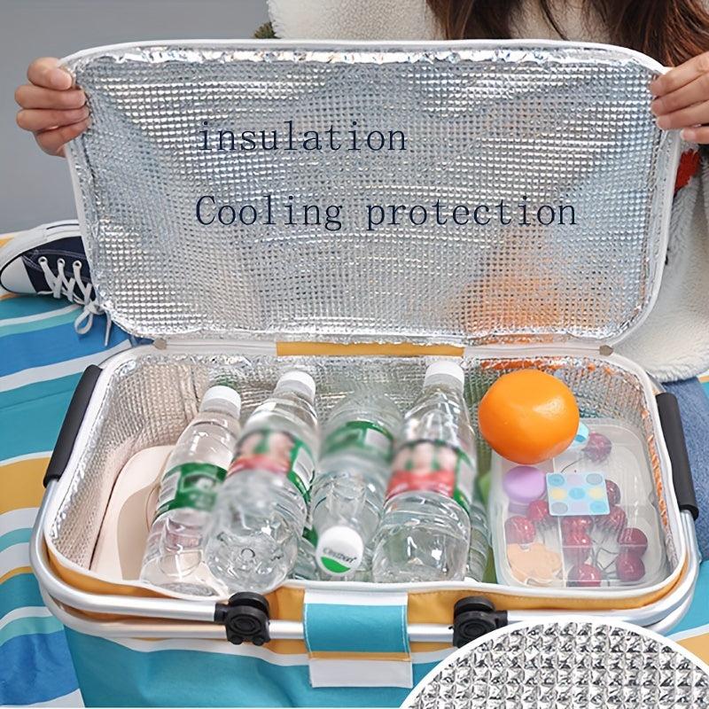 Insulated Picnic Bag Leak Proof Seal Outdoor School Work