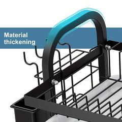 3 Tier Dish Drying Rack with Drainboard Set