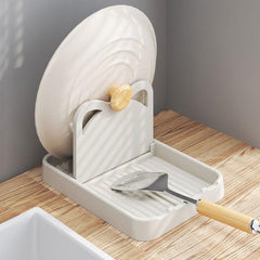 Utensils Holder Spoon Shovel Rack Pot Cover Rack Spatula Rack Shelf