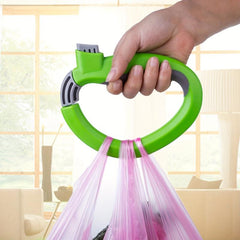 One Handed Self Locking Bag Holder for Grocery Shopping
