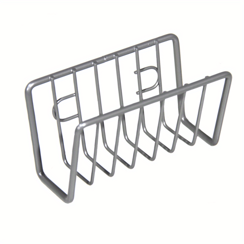 Kitchen Sink Suction Holder Modern Sponge & Organizer Silver