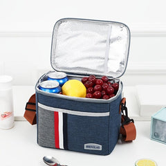 Leak Proof Insulated Lunch Bag Adjustable Shoulder Strap