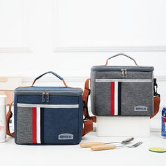 Leak Proof Insulated Lunch Bag Adjustable Shoulder Strap
