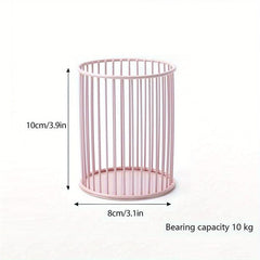 Wrought Iron Tableware Crock & Pen Holder Makeup Organizer