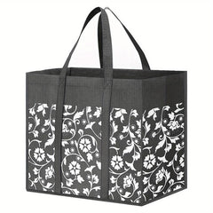 Durable Foldable Shopping Tote Bags Water Resistant Storage for Groceries