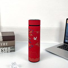 Chinese Style Stainless Steel Thermal Cup 16.9oz