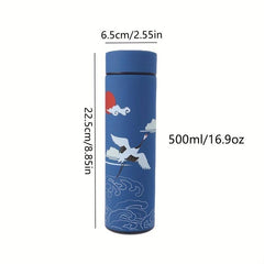Chinese Style Stainless Steel Thermal Cup 16.9oz
