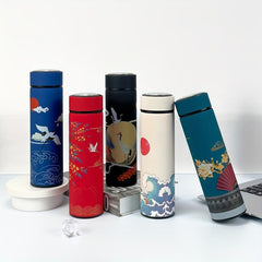Chinese Style Stainless Steel Thermal Cup 16.9oz