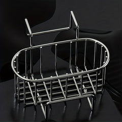 Kitchen Sink Drain Rack Bracket With Rod Sponge Holder Storage