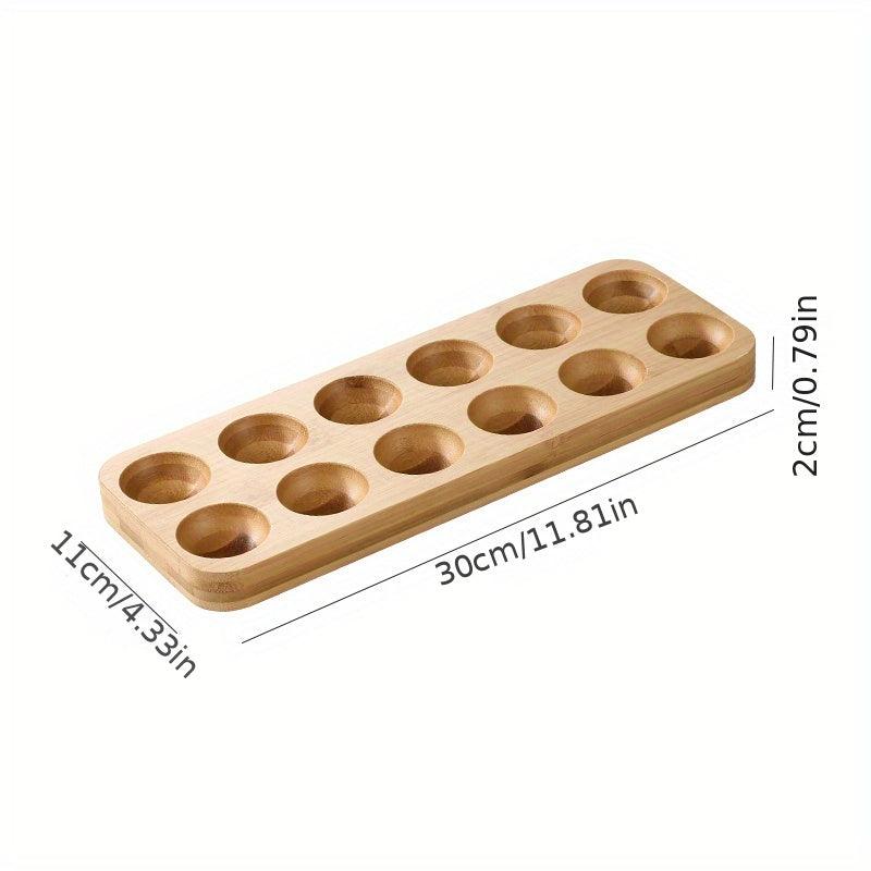 Bamboo Egg Storage Box for Refrigerator