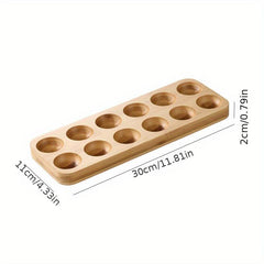 Bamboo Egg Storage Box for Refrigerator