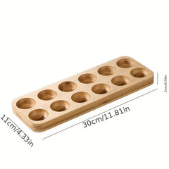 Bamboo Egg Storage Box for Refrigerator