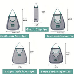 Reusable Hanging Storage Mesh Bag for Fruits and Vegetables