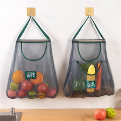 Reusable Hanging Storage Mesh Bag for Fruits and Vegetables