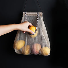 Mesh Storage Bag Large Capacity Kitchen Organization