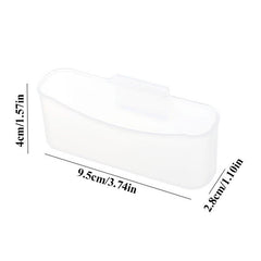 2pcs Refrigerator Organizer Box Hanging Seasonning Bag Food Storage