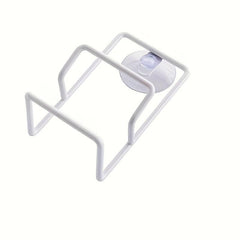 Double Layer Sponge Drain Rack Suction Cup Kitchen Storage