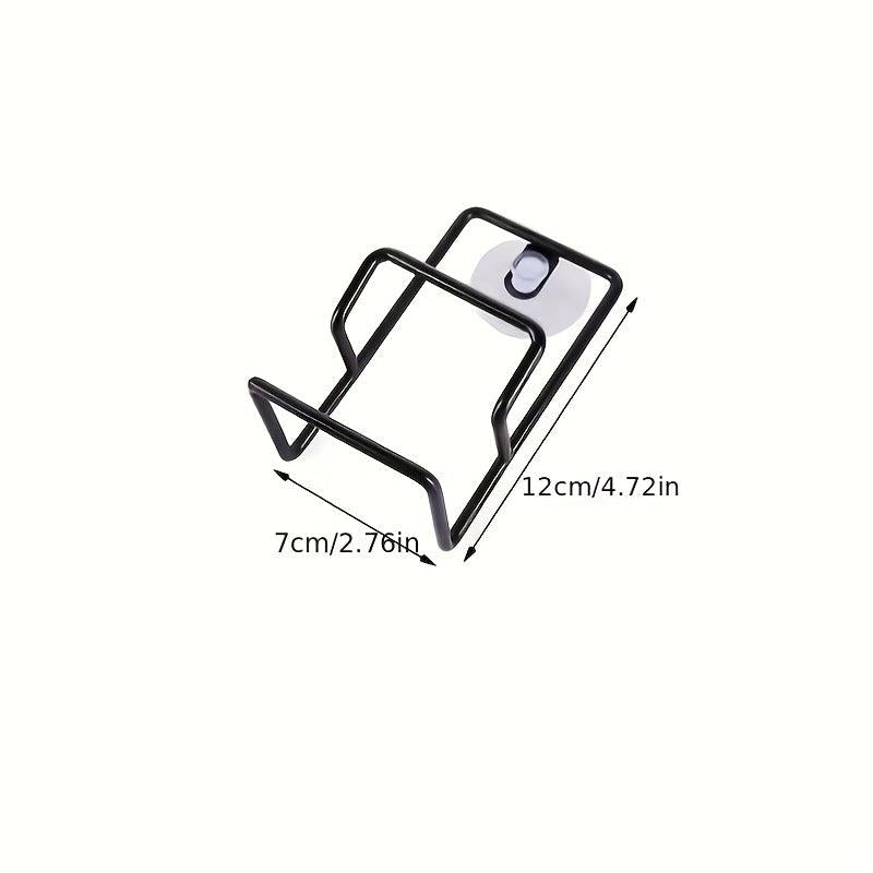 Double Layer Sponge Drain Rack Suction Cup Kitchen Storage
