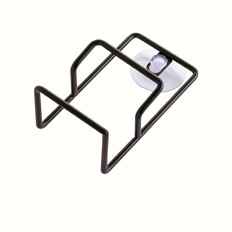 Double Layer Sponge Drain Rack Suction Cup Kitchen Storage