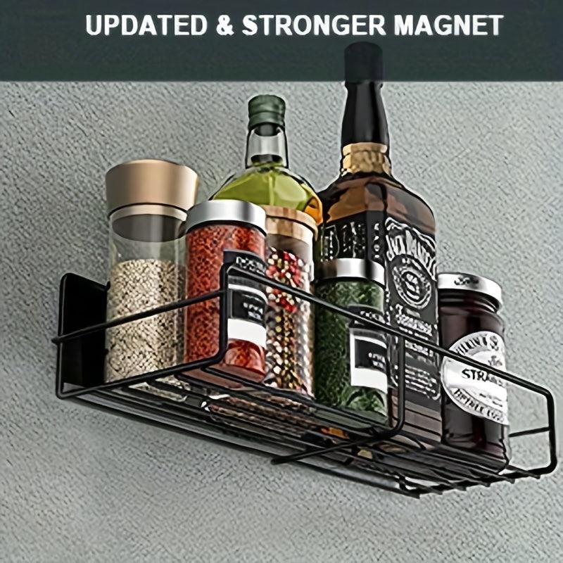 Magnetic Spice Rack Space Saver for Fridge Stove Oven Microwave Washing Machine