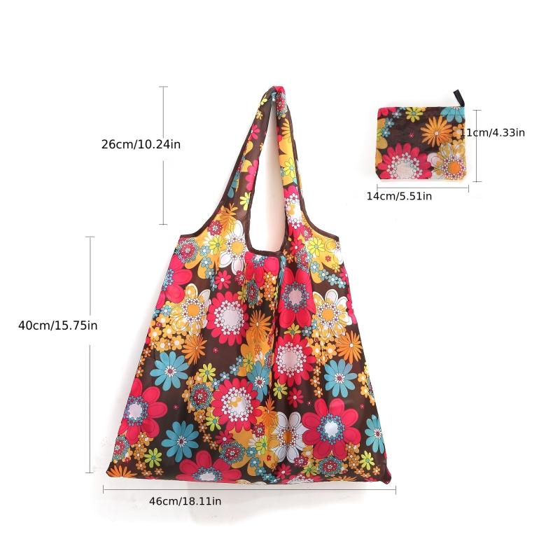 Reusable Grocery Bags Large Capacity Waterproof Durable Storage Pouch